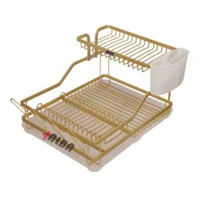 جاظرفی آلومینیومی یک و نیم طبقه طلایی آلبا