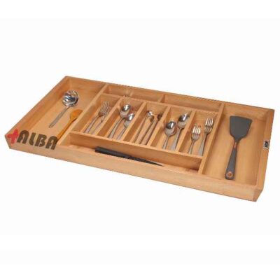 تقسیم‌بندی داخلی جاقاشقی چوبی آلبا مدل B1009