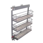 مینی سوپر پهلو سه طبقه آلبا مدل K2005-K2007 با ریل تاندم آرام‌بند و کف MDF