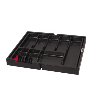 جاقاشقی پلاستیکی ریگلاژی مشکی آلبا با قابلیت تنظیم عرض