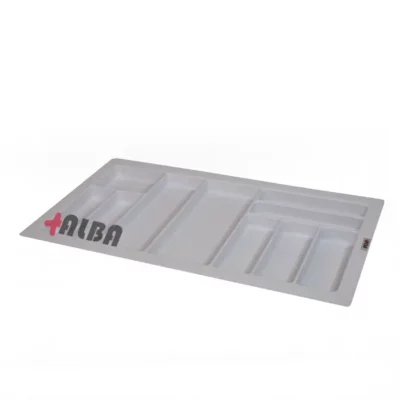 جا قاشقی سفید PVC مدل B1003 آلبا مخصوص کشو یونیت ۹۰