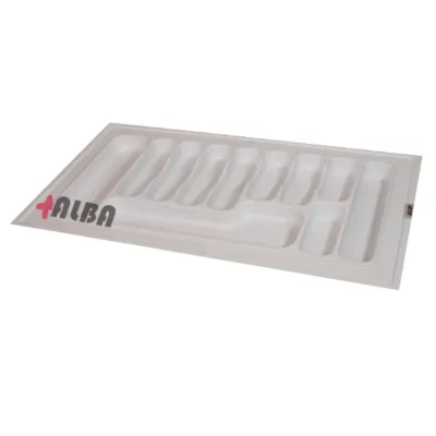 جاقاشقی سفید PVC آلبا مدل E1189 در کشوی کابینت یونیت ۹۰