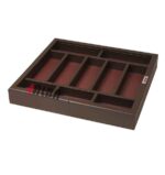جاقاشقی ریگلاژی چوبی کف چرم موکا یونیت ۱۰۰-۵۳ کد B1035 آلبا