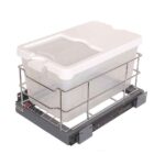 جابرنجی ریلی مدل ترک یک تکه کد K1041 با ریل پهلو ساچمه‌ای خارجی مناسب یونیت 40 ارتفاع 25 عمق 50