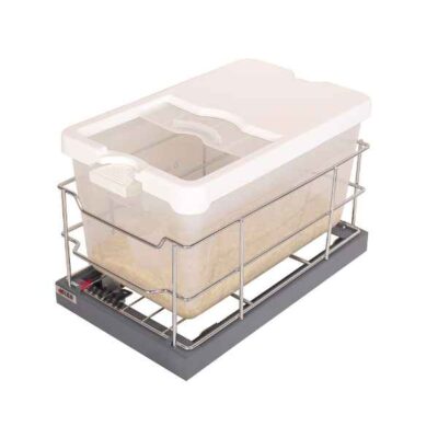 ریل کف ساچمه‌ای ایرانی جابرنجی مدل ترک کد E1169 مناسب کابینت یونیت 40 با عمق 52