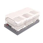 سبد جاحبوباتی ریل کف اکو کد E1170 با ارتفاع 22 و عمق 52 مخصوص یونیت 40