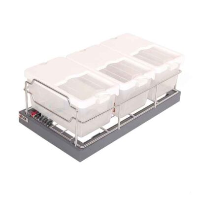 سبد جاحبوباتی ریل کف اکو کد E1170 با ارتفاع 22 و عمق 52 مخصوص یونیت 40