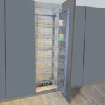 عکس محصول سوپریخچالی کف توری آلبا مدل چند سبده با عمق ۵۰ سانتی‌متر و قابلیت تنظیم ارتفاع